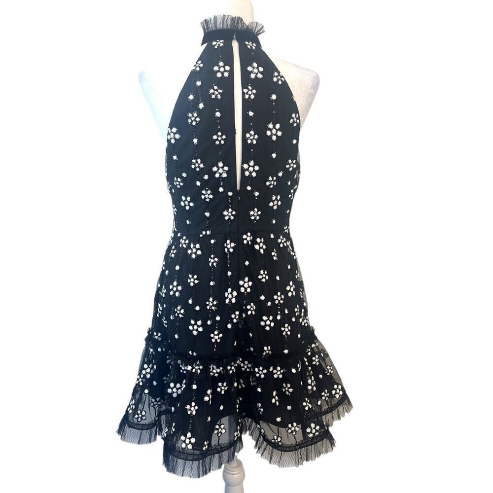 Alexis Poppy Tulle Dress Ladies Size Large Black Color Holiday Prom Evening - Picture 3 of 13